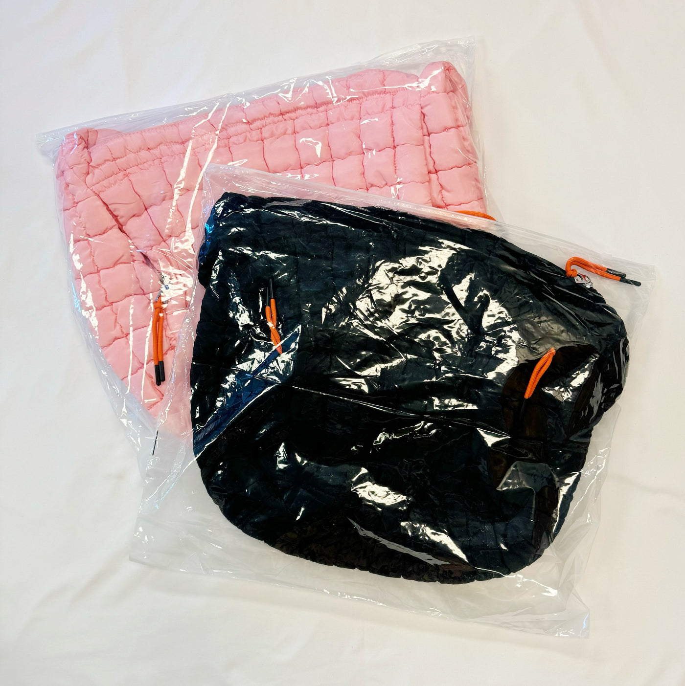 Perfect Puffy Large Quilted Pink Bag