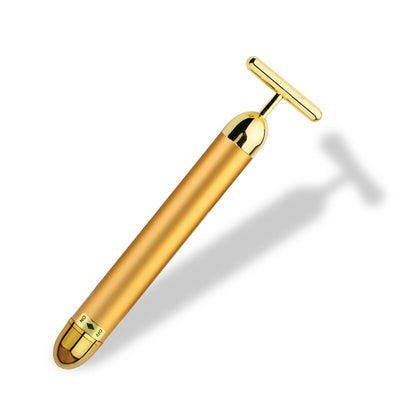 Energy 24K Gold T Beauty Bar Facial Roller Massager - Firebrands