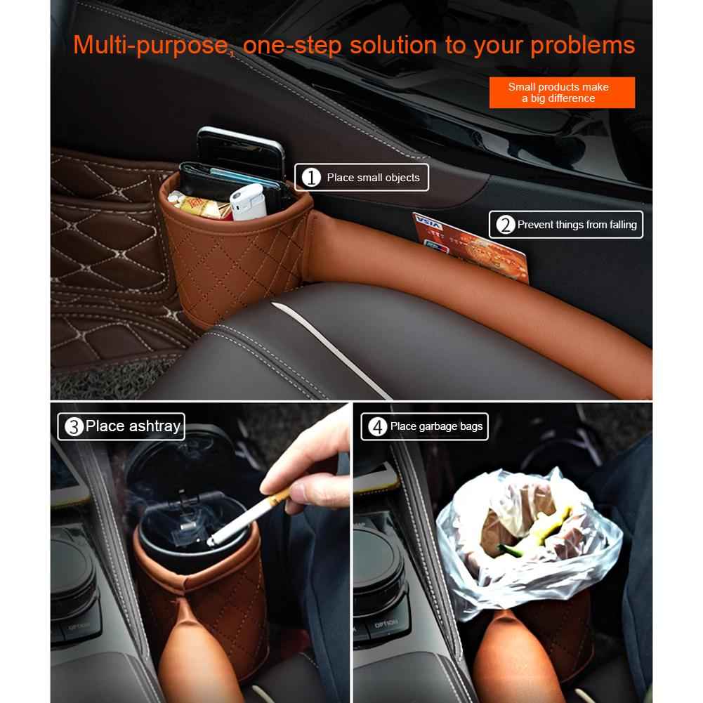 Leather Car Seat Gap Filler for Ultimate Comfort and Cleanliness