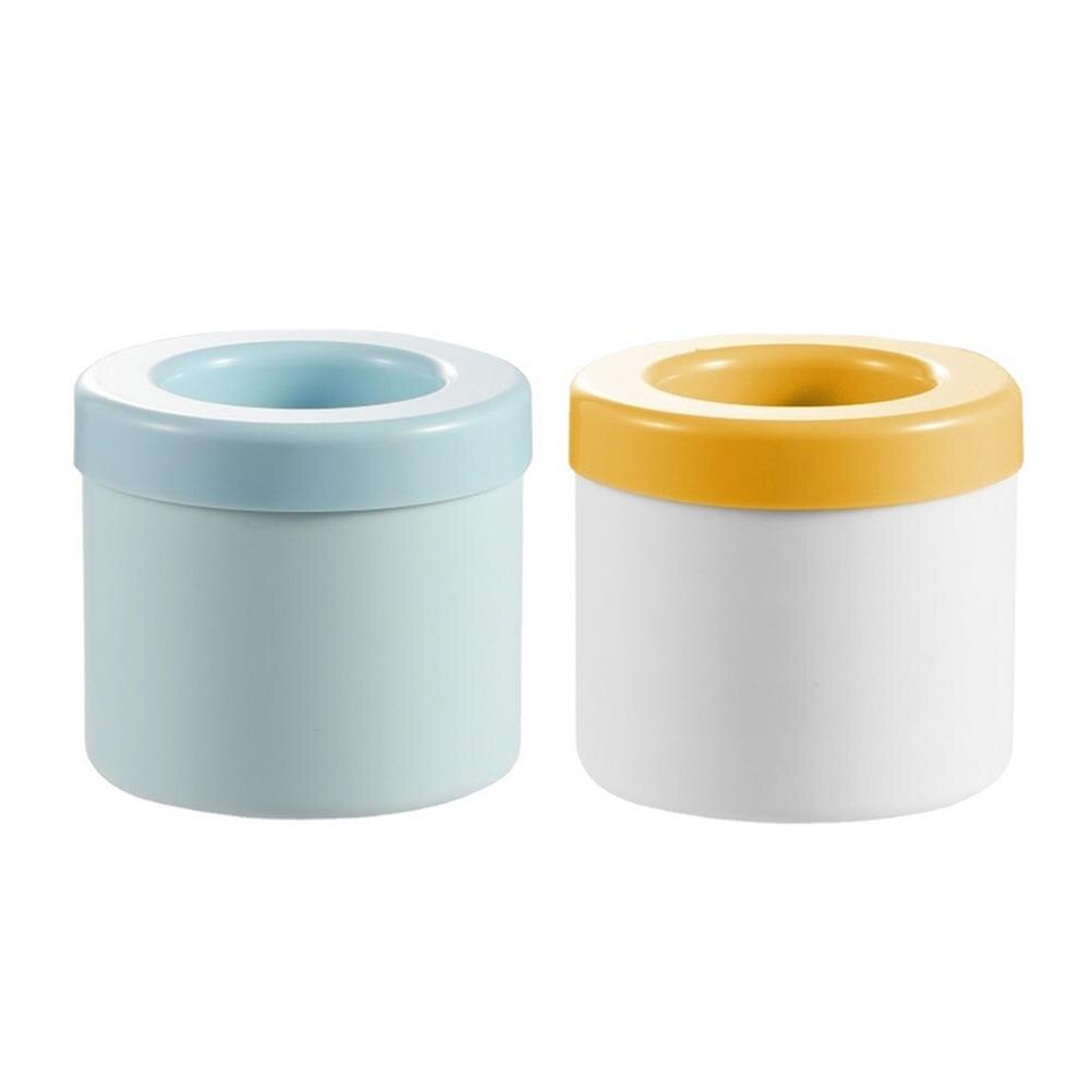 Silicone Cylinder Portable Ice Maker Bucket - Firebrands