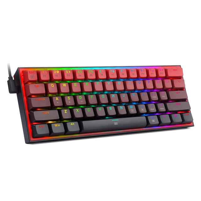 Mini Mechanical Gaming Keyboard - Wired Compact Gaming Keypad
