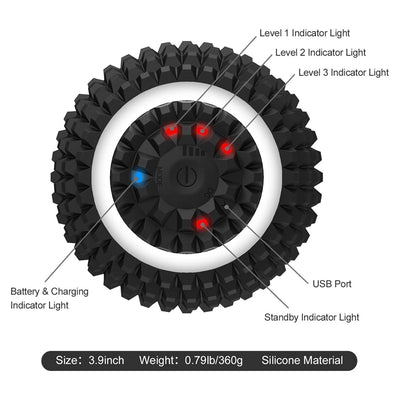 Electric Massage Ball 4-Speed Vibrating Massage Ball - Firebrands