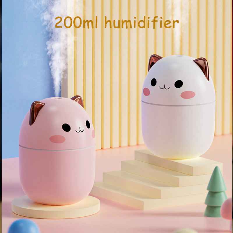 Cute Cat Humidifier for a Cozy Home Environment