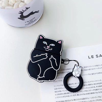 Cartoon Cat AirPods Case - Firebrands