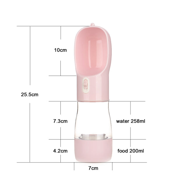 Pet Dog Water Bottle Feeder - Firebrands