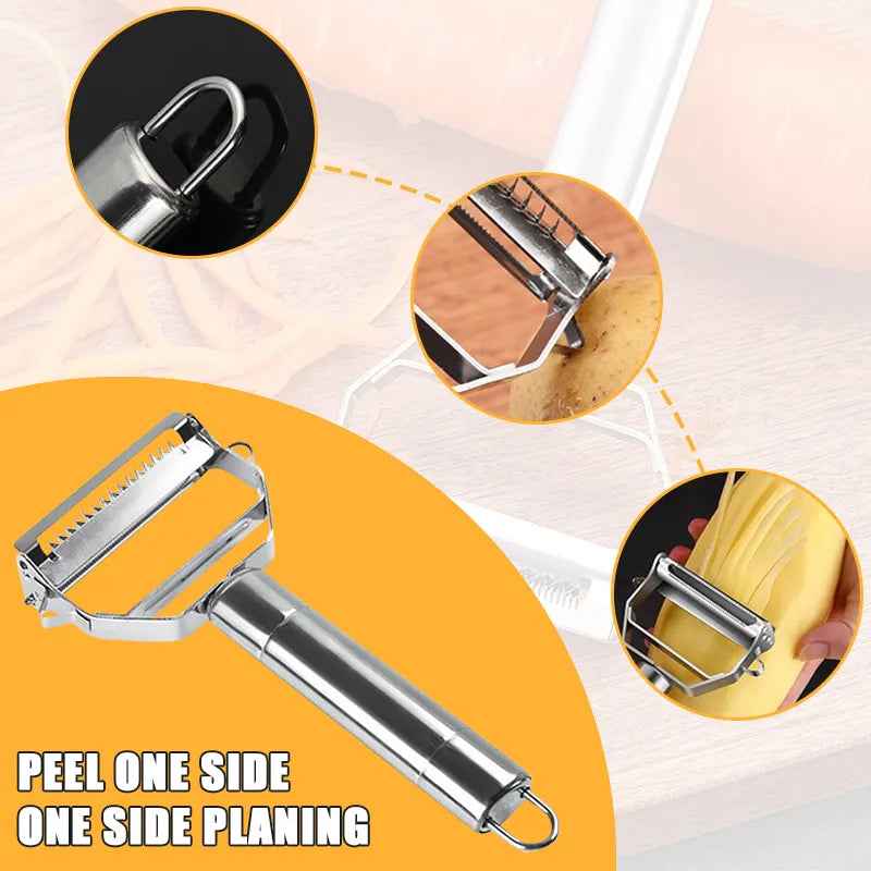Stainless Steel Vegetable Peeler for Effortless Kitchen Prep