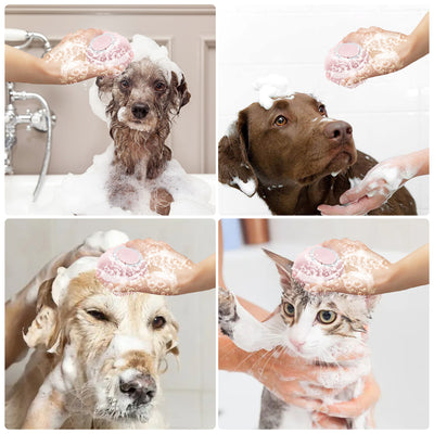 Soft Silicone Dog Brush - Firebrands