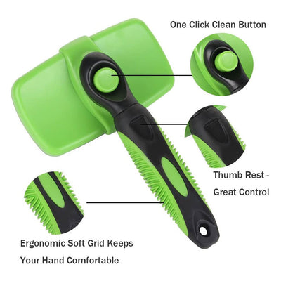 Self Cleaning Dog Brush - Firebrands