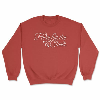 Here For The Cheer Sweatshirt - Firebrands