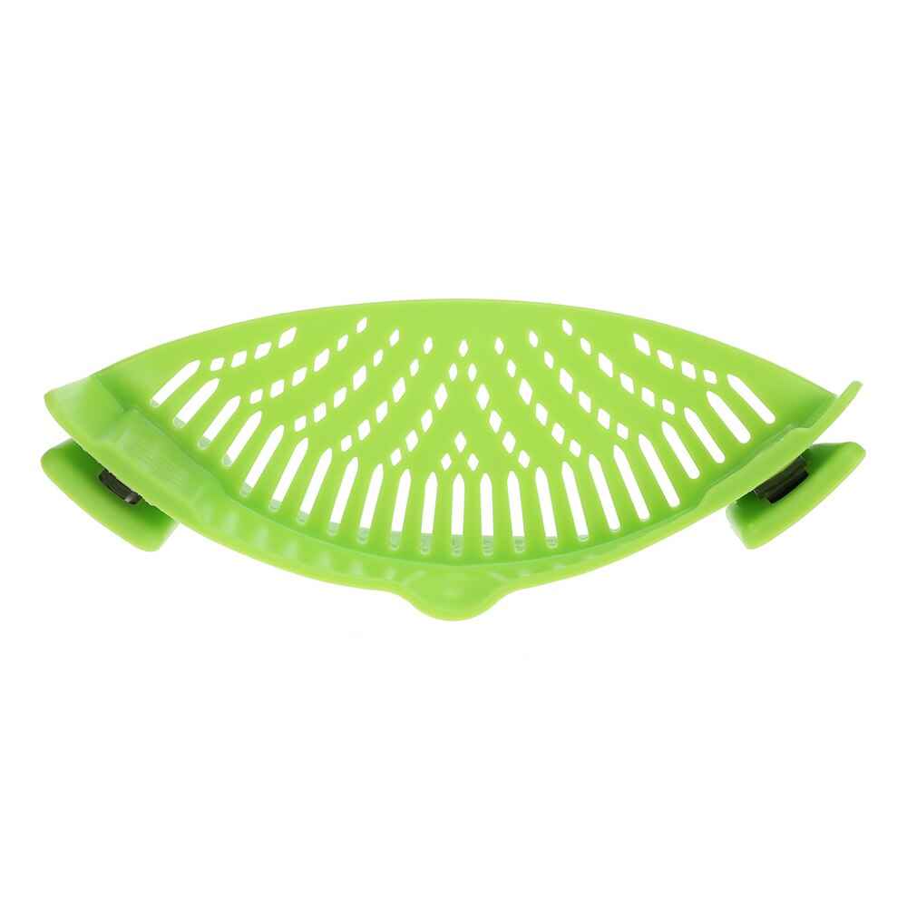 Silicone Kitchen Strainer Snap N Strain Filter for Effortless Cooking