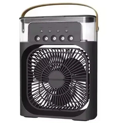 Multifunctional Desktop Atomizing Humidifier Night Light Air Cooler with 5 nozzles and USB TYPE-C power supply.