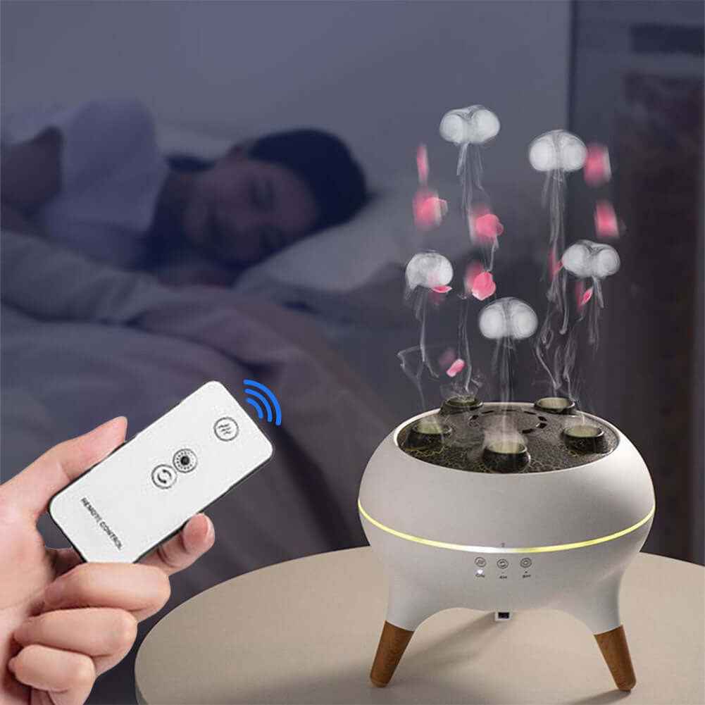 Dynamic Jellyfish Air Humidifier-250ml Ultrasonic Diffuser with Remote