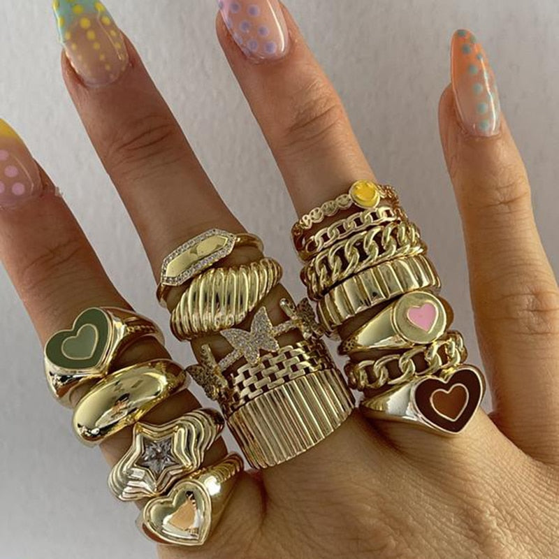 Creative Love Heart Ring - Firebrands