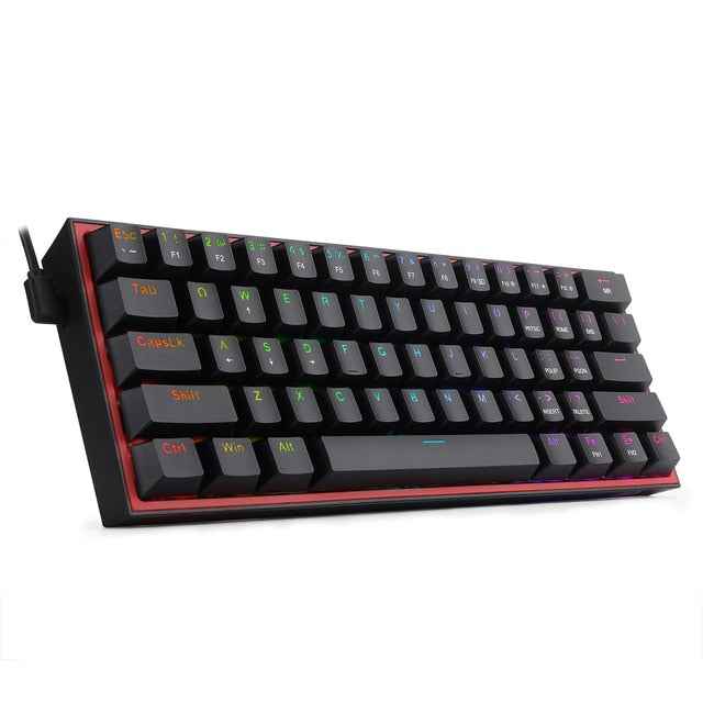 Mini Mechanical Gaming Keyboard - Wired Compact Gaming Keypad