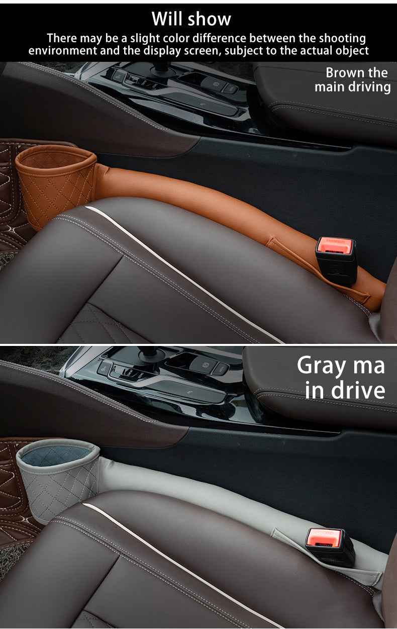 Leather Car Seat Gap Filler for Ultimate Comfort and Cleanliness