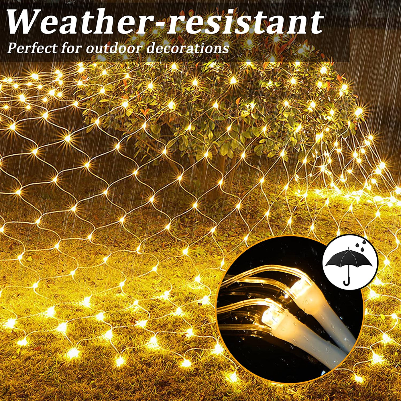 Net Mesh Solar Fairy Lights - Firebrands