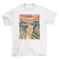 The Scream parody cat t-shirt - Firebrands