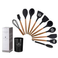 Non Stick Pot Spatula and Spoon - Essential Non Stick Spatula Set for Effortless Cooking