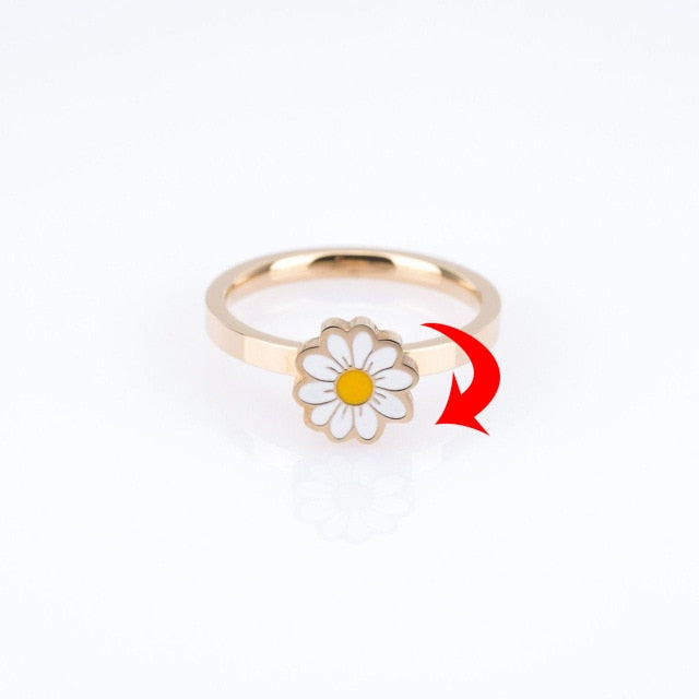 Fidget Spinner Rotatable Ring For Women - Firebrands