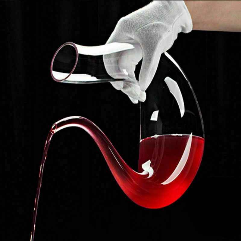 Crystal U-shaped Wine Decanter - 1500 ml