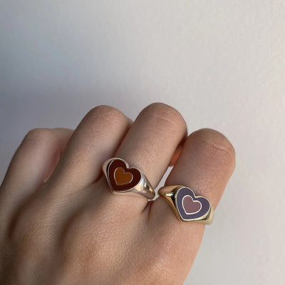 Creative Love Heart Ring - Firebrands