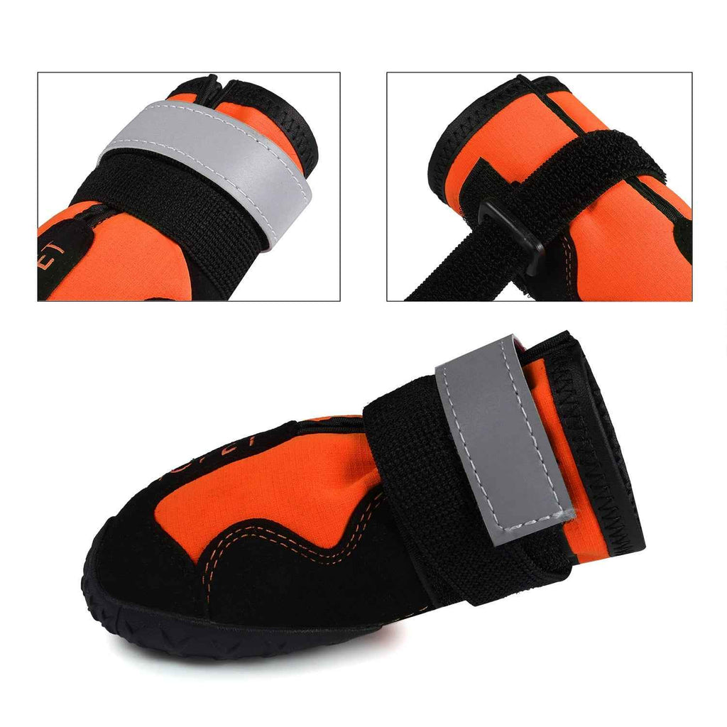 Waterproof reflective Dog Boots - Reflective and Durable Protection for Paws