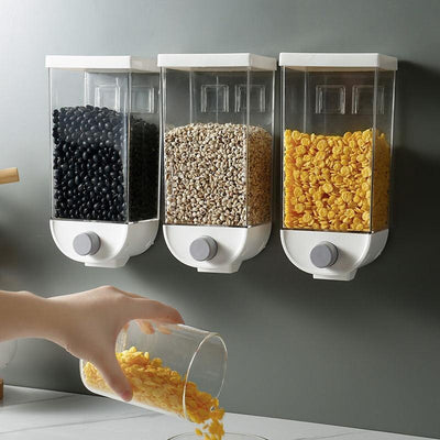 Wall-Mounted Kitchen Multi-Grain Sealed Jars - Firebrands