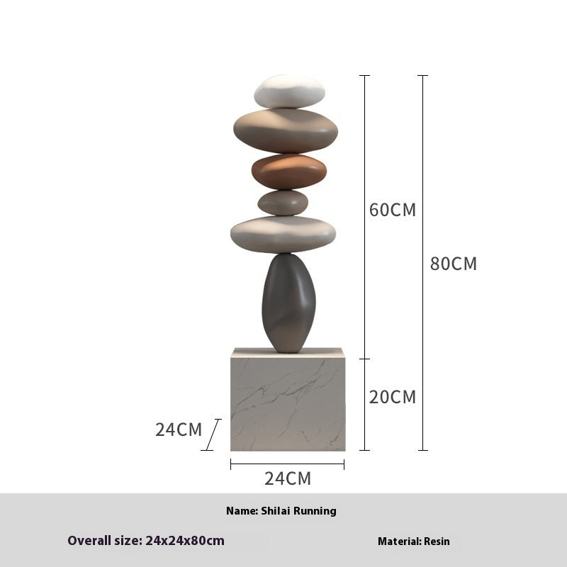 Light Luxury Good Decoration Floor Silent Wind Sofa Side Decoration High-end Housewarming