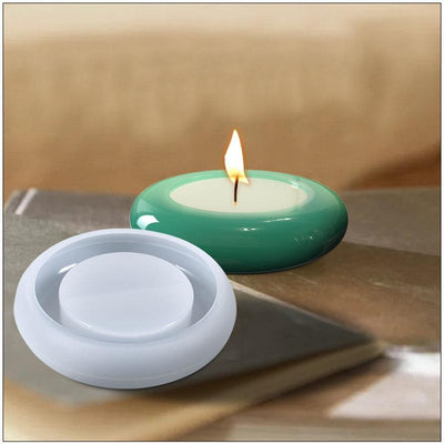 DIY Crystal Epoxy Mold Pentagram Candle Holder