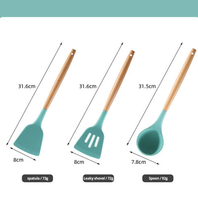 Non Stick Pot Spatula And Spoon - Firebrands