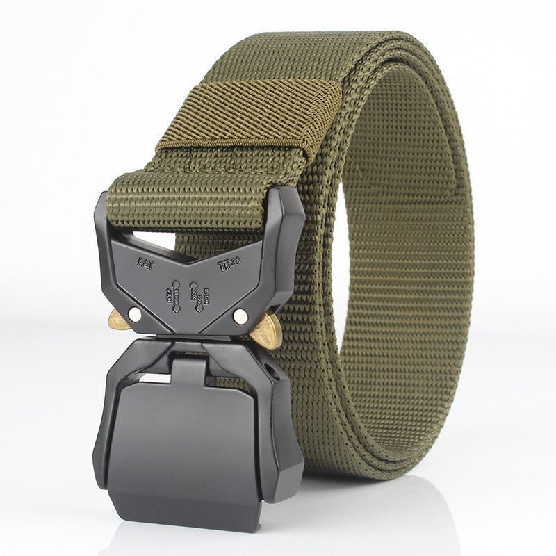 Ceinture multifonctionnelle pour l'entraînement militaire en extérieur et les tactiques de combat. Pantalon en nylon.