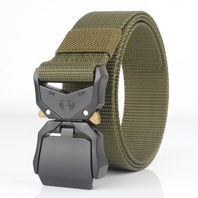 Ceinture multifonctionnelle pour l'entraînement militaire en extérieur et les tactiques de combat. Pantalon en nylon.