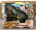 Dinosaure électrique simulant un animal marchant, jouet télécommandé