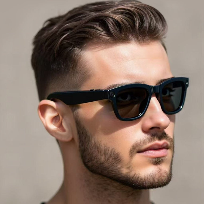 Lunettes vidéo intelligentes M01 avec caméra HD et traduction IA
