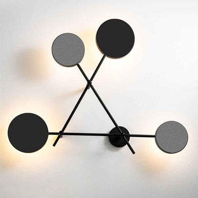 Simple Living Room Background Bedroom Creative Wall Lamp