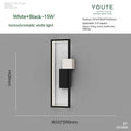 Bedroom Bedside Nordic Minimalism Wall Lamp Modern Minimalist