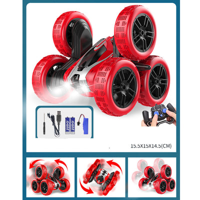 Camião Basculante Acrobático de Dupla Face com Comando e Função de Carregamento