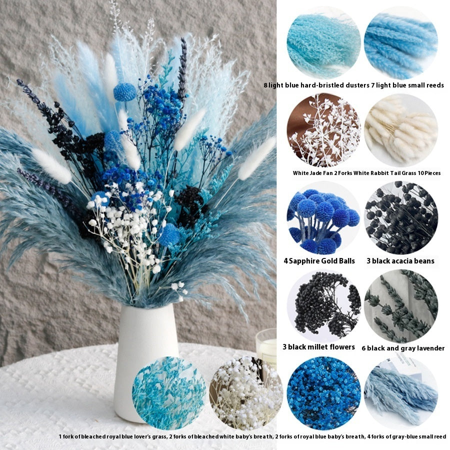 Home Decoration Wedding Ceremony Layout Arrangement Ornaments Dried Flowers Bouquet