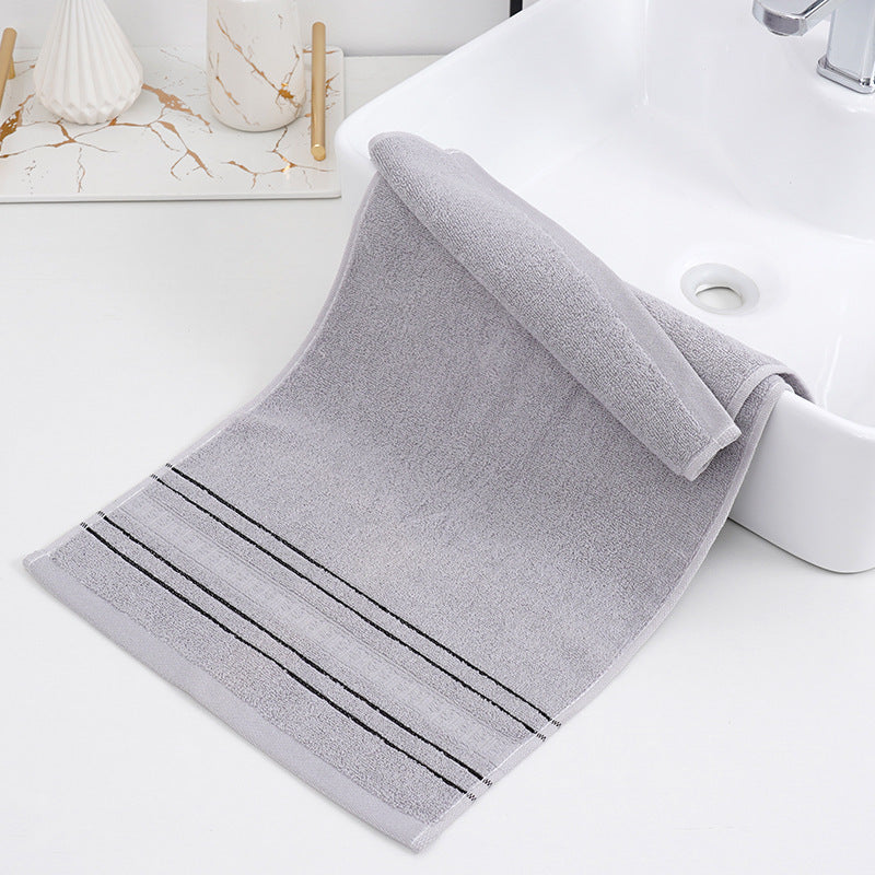 Serviette absorbante en pur coton 32 brins double soie, vente en gros d'usine Gaoyang - Cadeau personnalisé - Serviette de toilette pour besoins quotidiens - Promotion