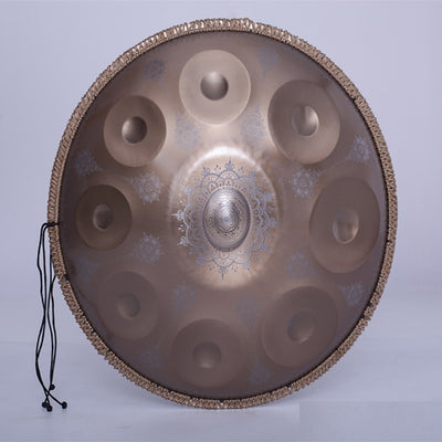 Mandala Engraved Version Hand Disc Drum Music Instrument