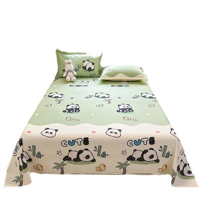 Ins Style Cotton Small Floral Bed Sheet