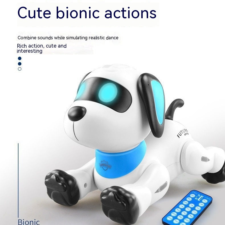 Cão robô inteligente com comando elétrico - O cão de brincar