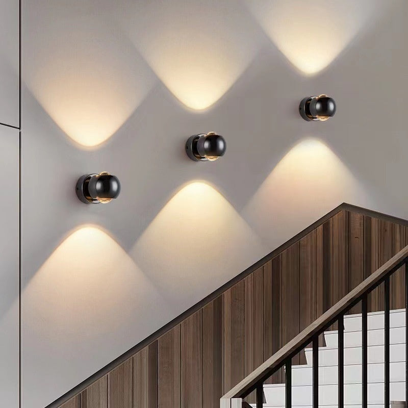 Modern Minimalist Creative Rotatable Bedside Wall Lamp