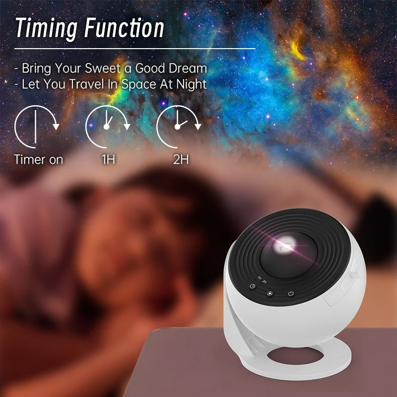 Night Light Galaxy Projector - Starry Sky