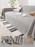 Teddy Plush Waterproof Sofa Cover Sets Of Towels Four Seasons Universal Non-slip