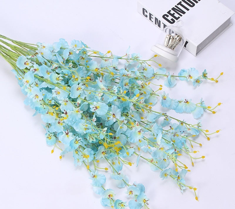 Simulation Dancing Orchid Interior Decoration Vase Flower Arrangement