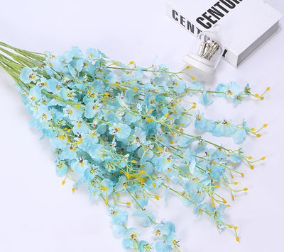 Simulation Dancing Orchid Interior Decoration Vase Flower Arrangement