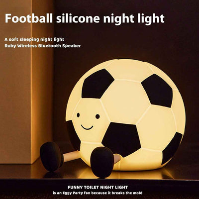 Football Small Night Lamp Bedroom Bedside Sleep At Night