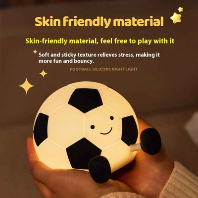 Football Small Night Lamp Bedroom Bedside Sleep At Night
