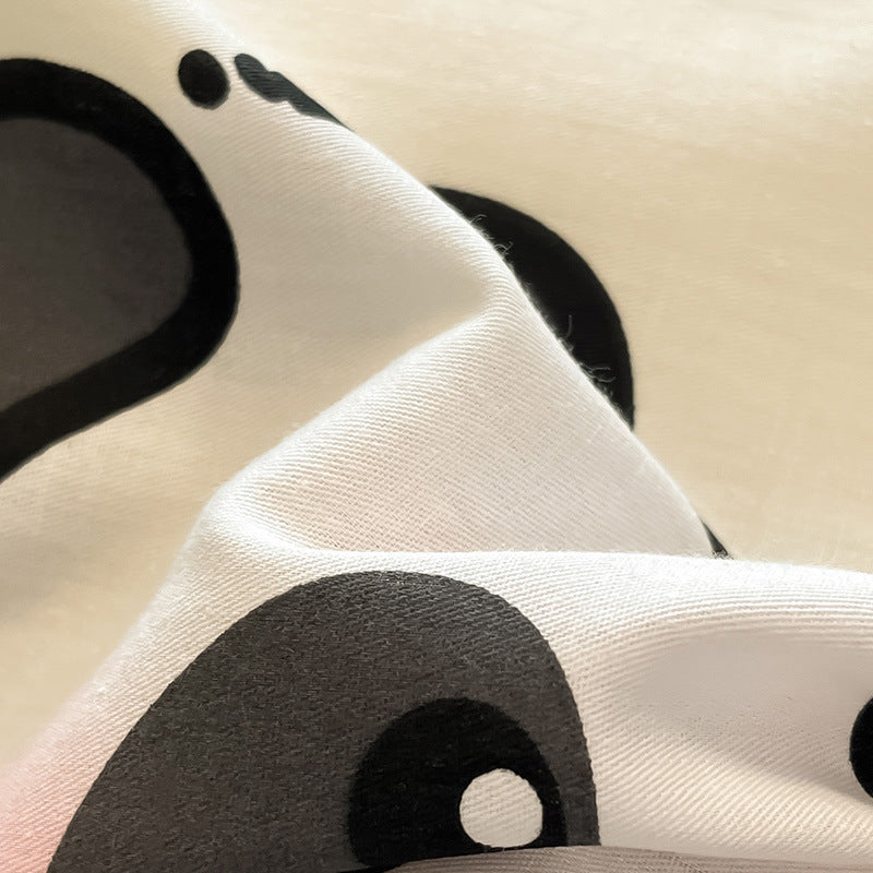 Drap de lit en coton à petits motifs floraux style Instagram